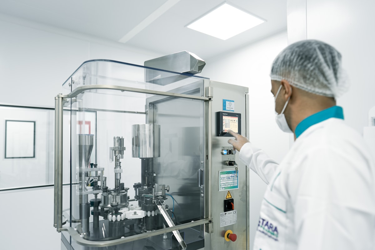 Pharmaceutical manufacturing at our Baddi facility